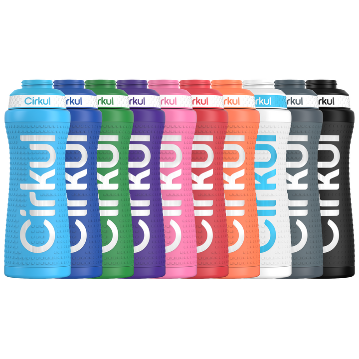 22oz. Grip Stainless Steel Bottle & Sport Lid O4
