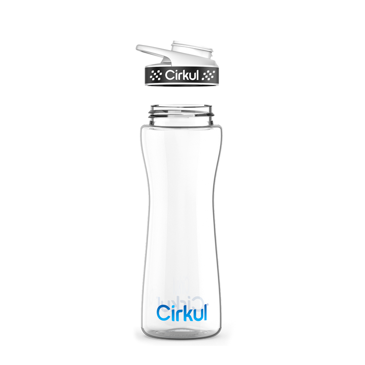 22oz. Plastic Bottle & Comfort Grip Lid K4